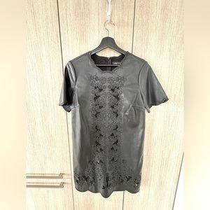Zara Faux Leather Dress